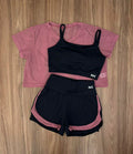Conjunto 3 Peças Short Duplo.
