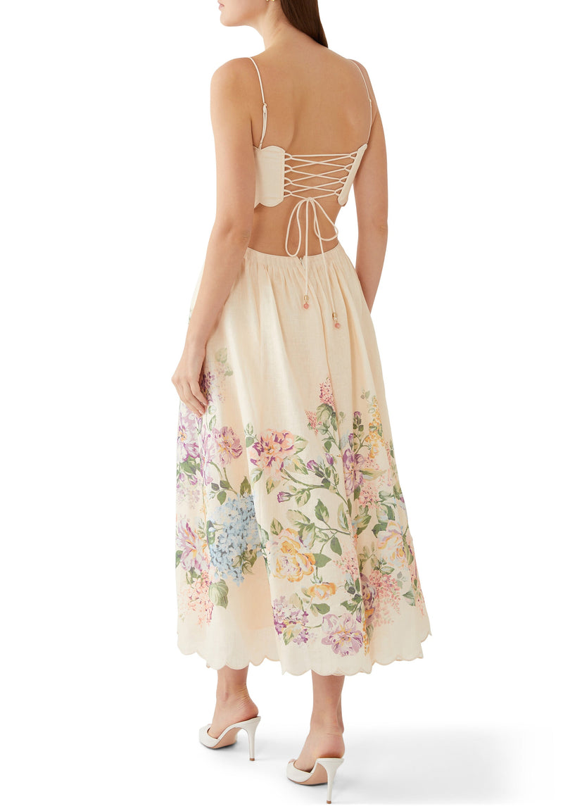 Vestido midi Vieira
