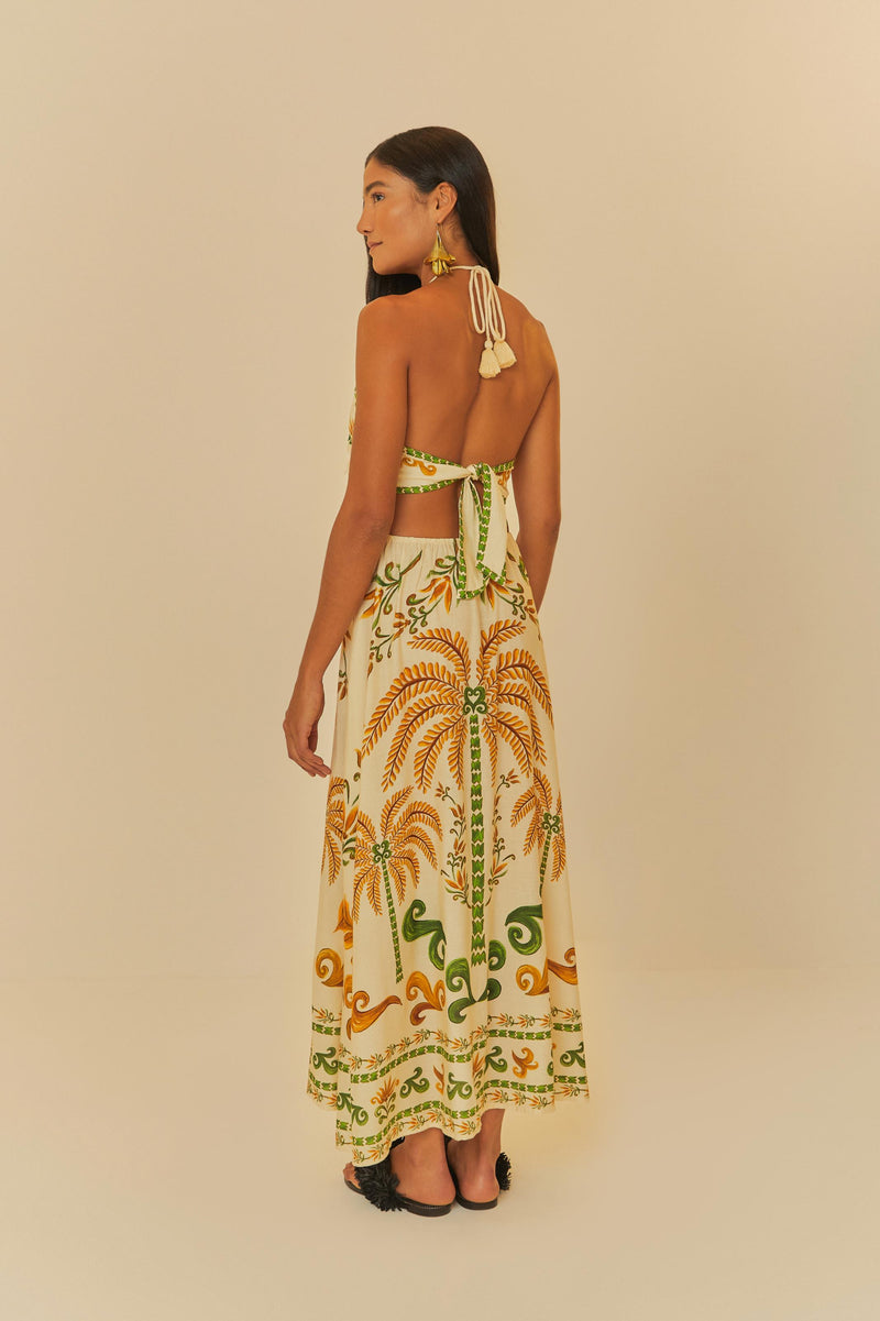 Vestido Cropped Milani Estampado