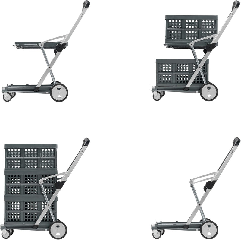 Carrinho de Compras Dobrável e Portátil