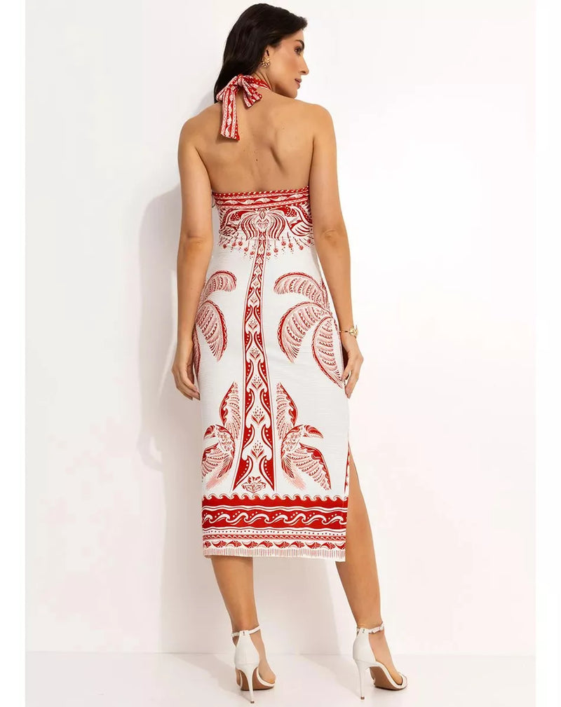 Vestido Coqueiro Majestoso.