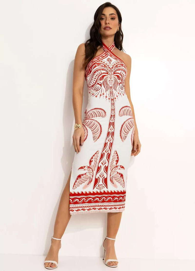 Vestido Coqueiro Majestoso.