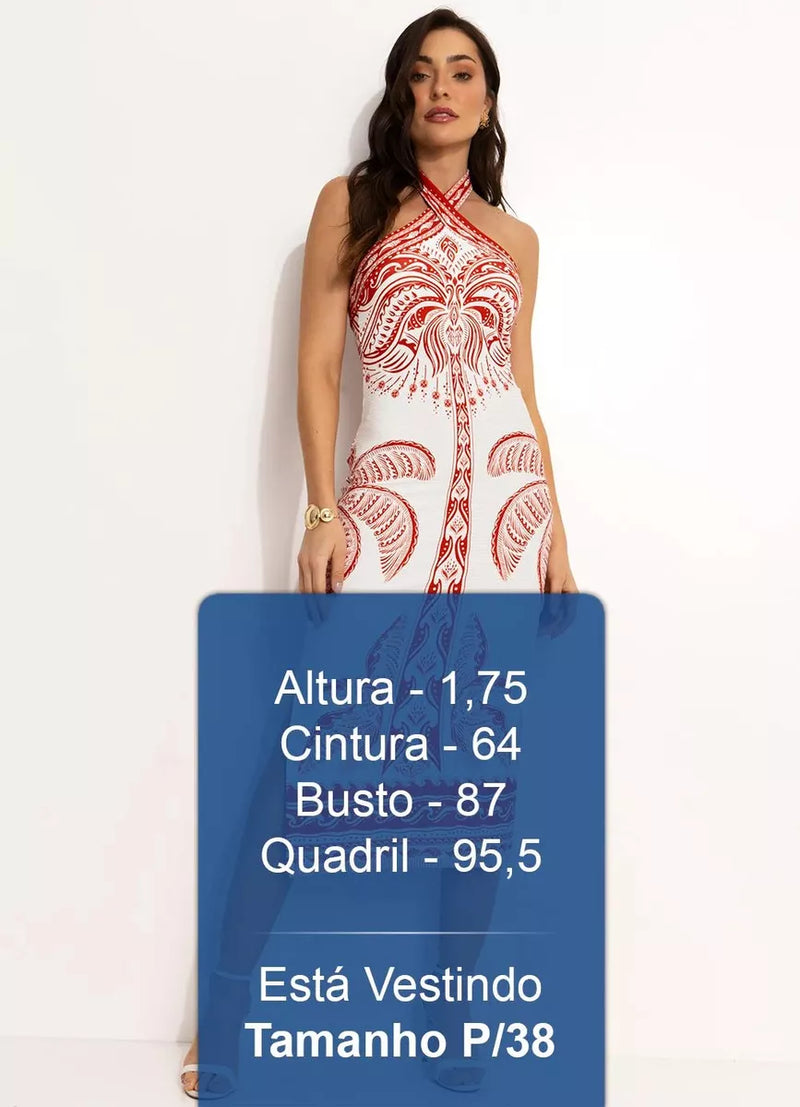 Vestido Coqueiro Majestoso.