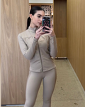Trijunto Fit - 3 peças (legging, top e jaqueta)