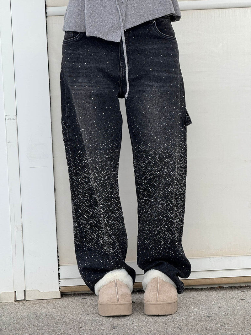 Calça Jeans Demin Ballon