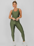 Macacão fitness shine