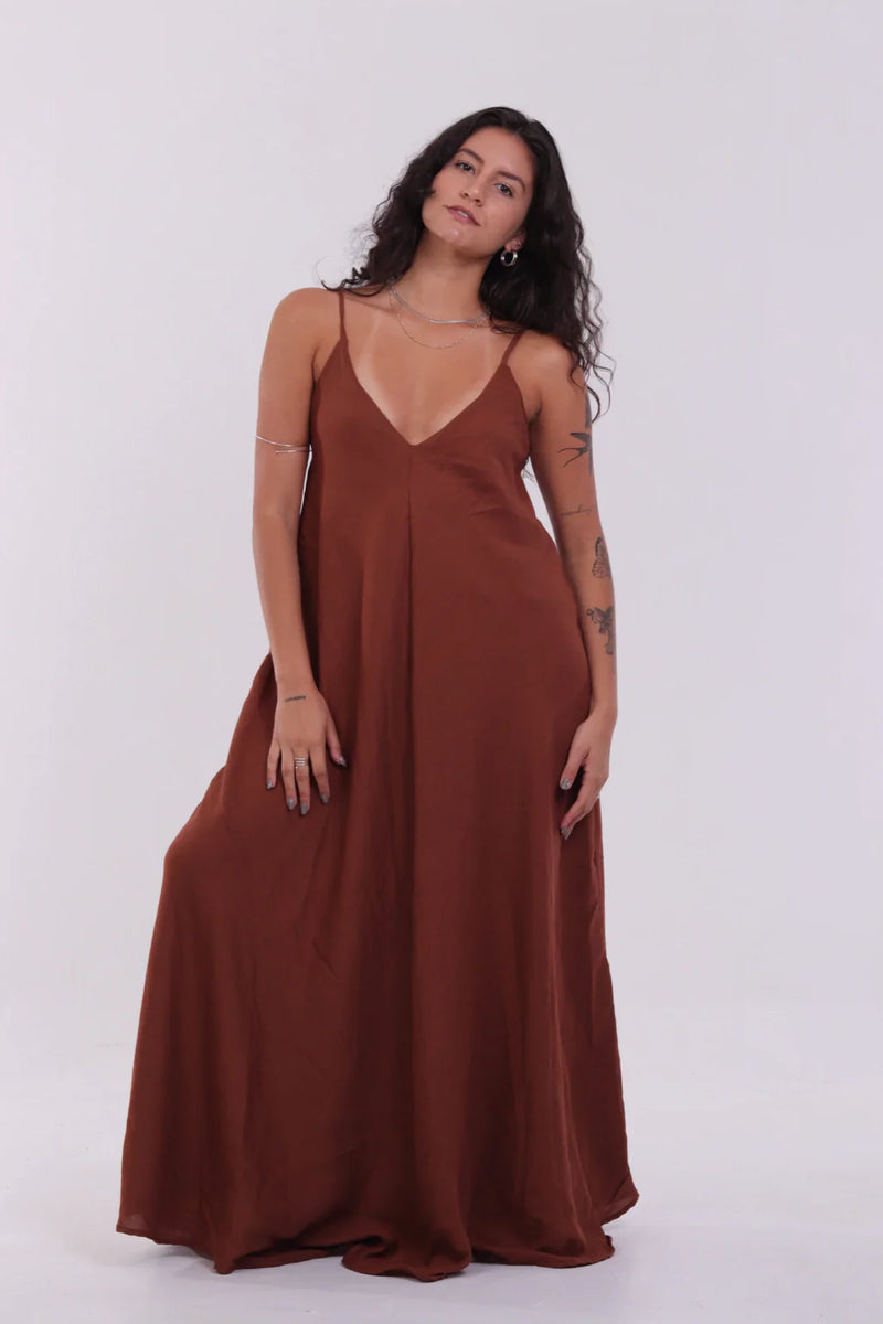 Vestido Longo Amplo