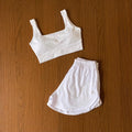 Conjunto Advance ( Top com bojo + Short Duplo )