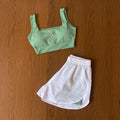 Conjunto Advance ( Top com bojo + Short Duplo )